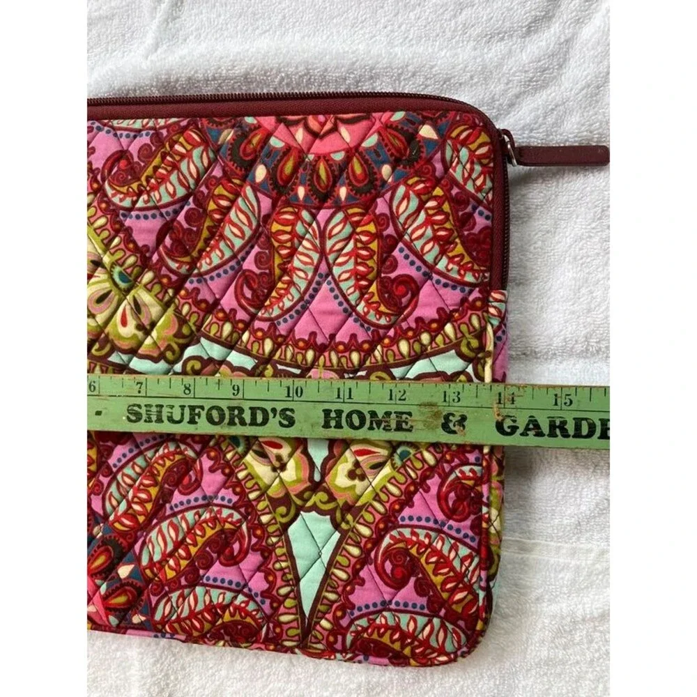 Vera Bradley Laptop Sleeve Resort Medallion Pattern